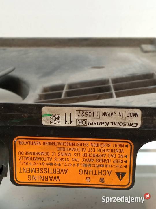 WENTYLATOR CHŁODNICY 16 MIVEC Mitsubishi Lancer Układ chłodzenia