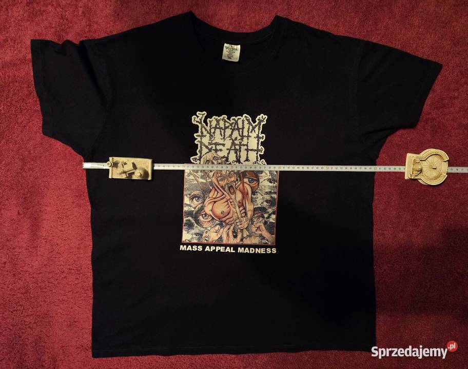 Koszulka NAPALM DEATH LXL Nowa łódzkie Łódź