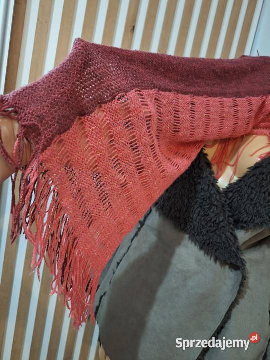 Szalo komin koralowy kolorowy Braniewo