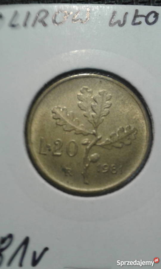 20 lirów Włochy 1981 r wielkopolskie Konin