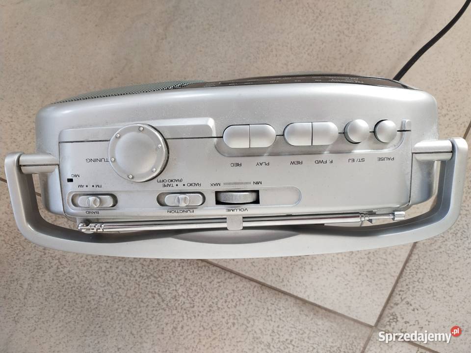 Radio przenośne z magnetofonem na kasety Bydgoszcz