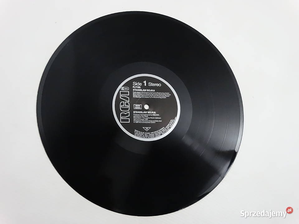 STANISŁAW SOJKA Vinyl LP RCA 1986 Stan Wydanie płyta winylowa Biłgoraj