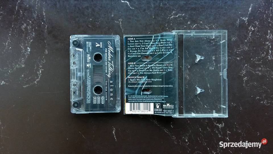 Kaseta magnetofonowa Modern Talking Alone Płyty i kasety podlaskie