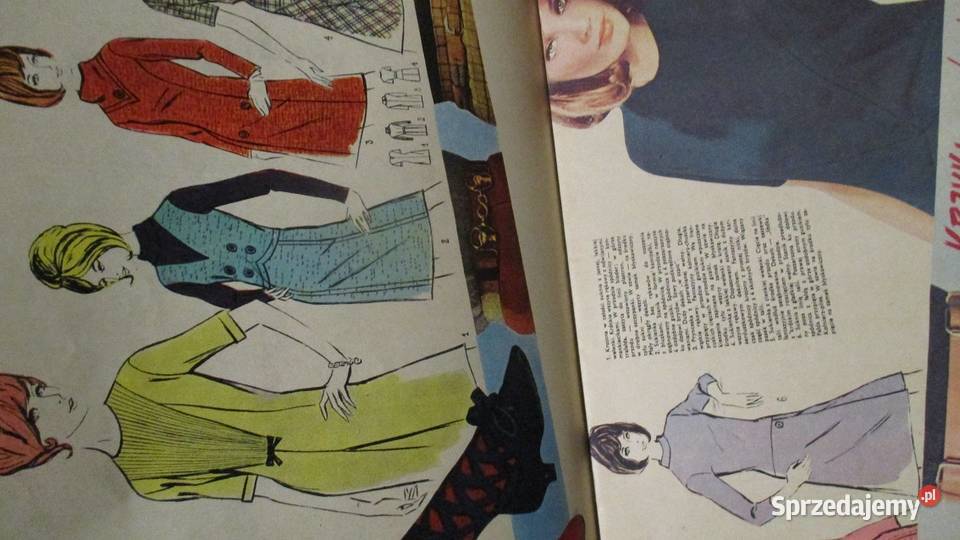 Magazyn modowy Świat Mody Lato 1960 katalogmoda łódzkie