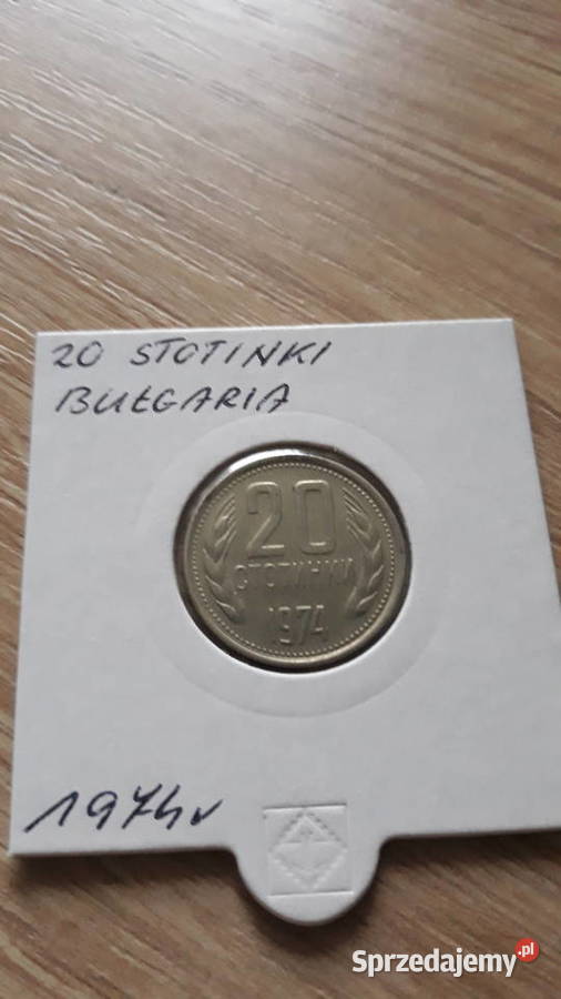 20 Stotinek Bułgaria 19621974r wielkopolskie Konin