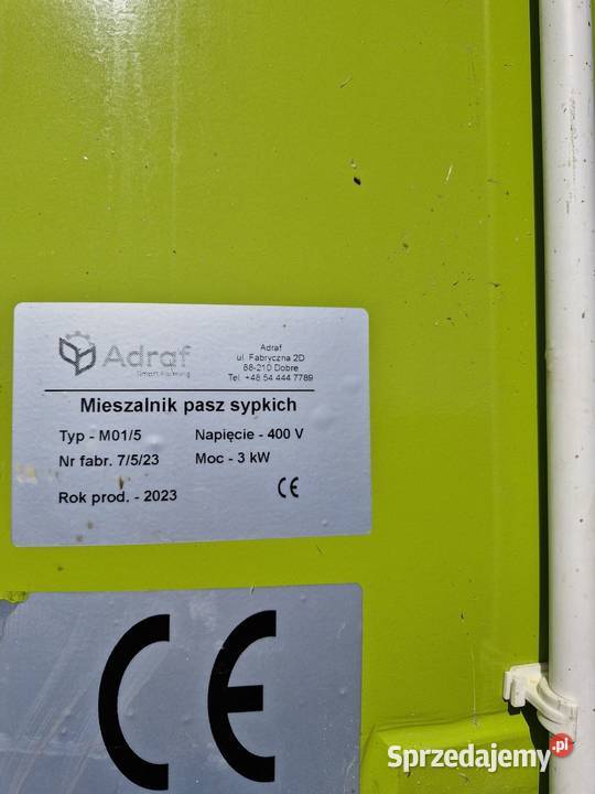 Sprzedam mieszalnik 2t Łomża sprzedam