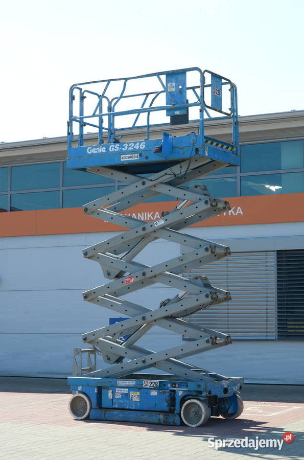 Podnośnik nożycowy GENIE GS 3246 228 Jasło