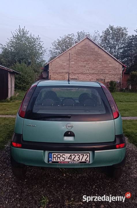 Opel Corsa C 12b 2003 nieuszkodzony Corsa Ropczyce