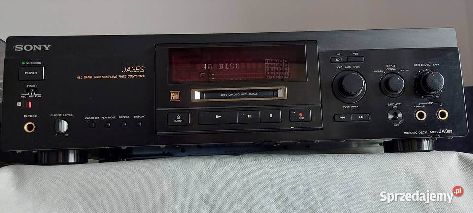 Nagrywarka Minidisc Sony MDSJA3 Audio sprzedam
