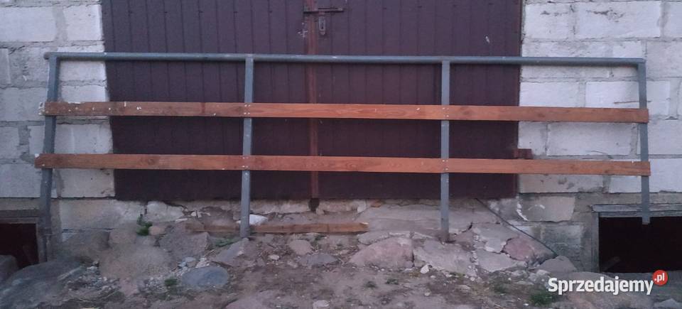 Poręcz balustrada barierka stalowa rura średnicy Balustrady i barierki Rutki-Kossaki sprzedam