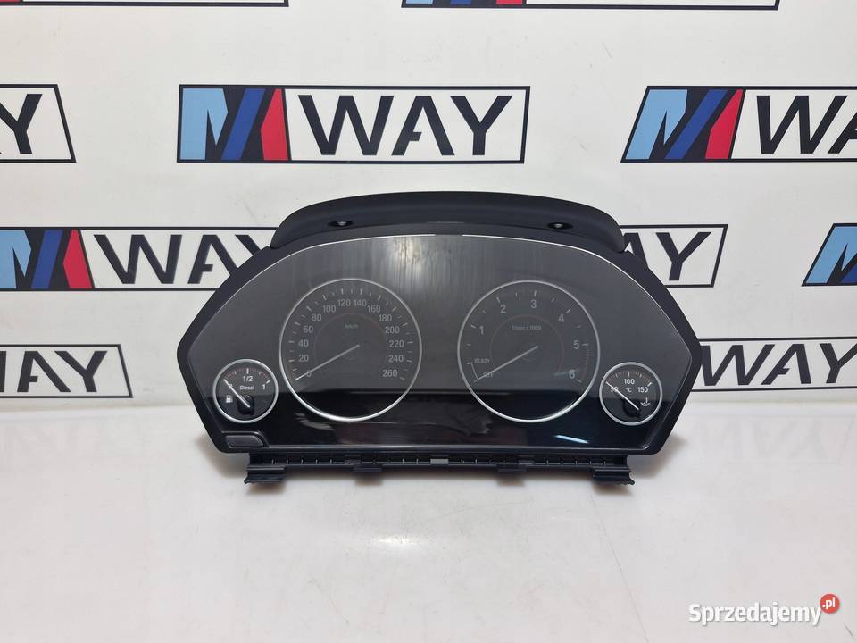 BMW F30 F32 F34 F36 LICZNIK ZEGARY 6WA DIESEL