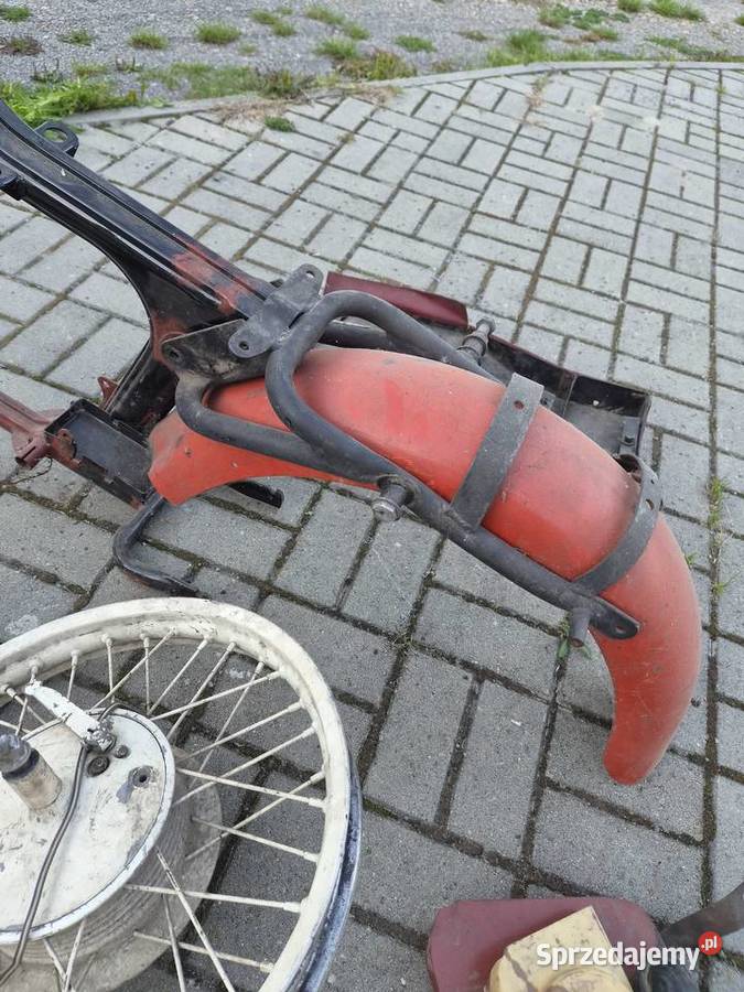 MZ ES 125 G rama koła siedzenie lubelskie Janów Lubelski