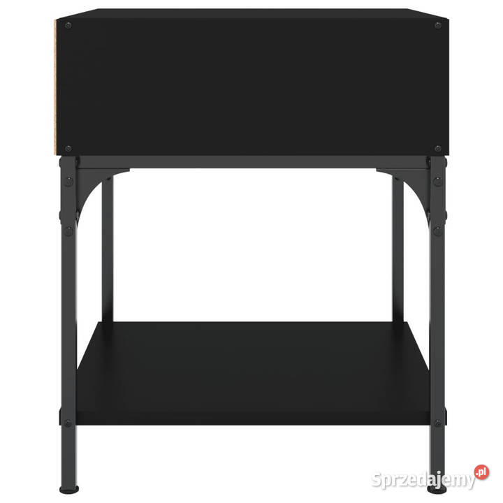 Stoliki nocne 2 czarne 40x41x50 WM825874 mazowieckie Warszawa