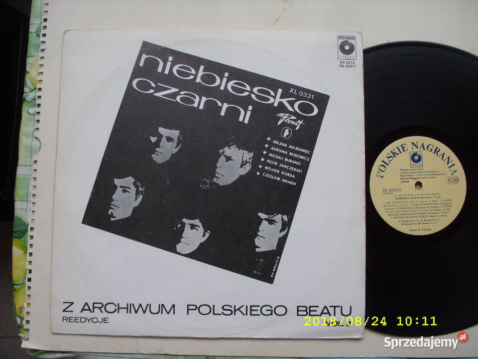 Rock LP Z archiwum Polskiego beatu NIEBIESKO Wołów