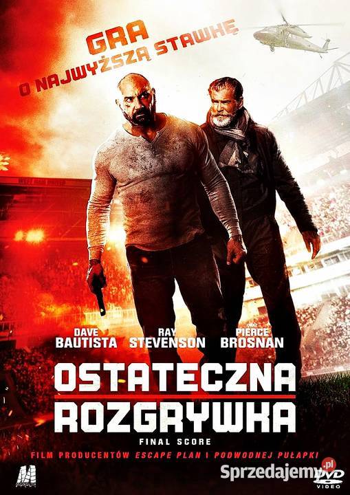 OSTATECZNA ROZGRYWKA PIERCE BROSNAN sprzedam