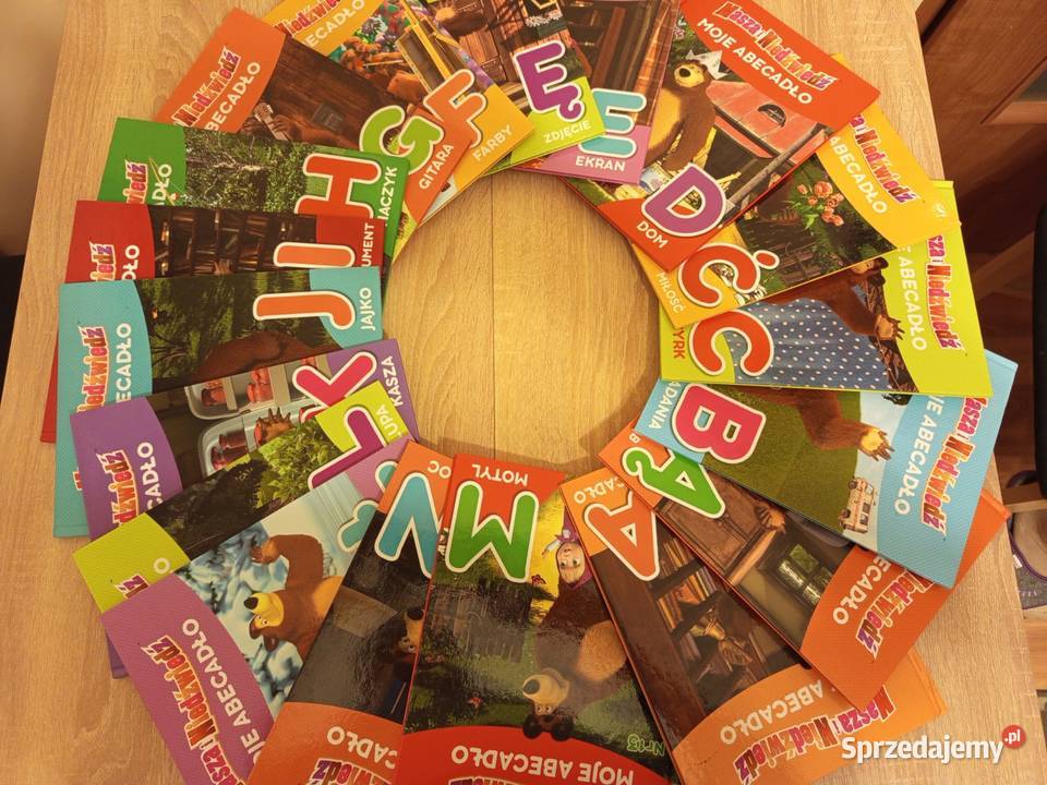 Masza i Niedźwiedź kolekcja książki Łódź