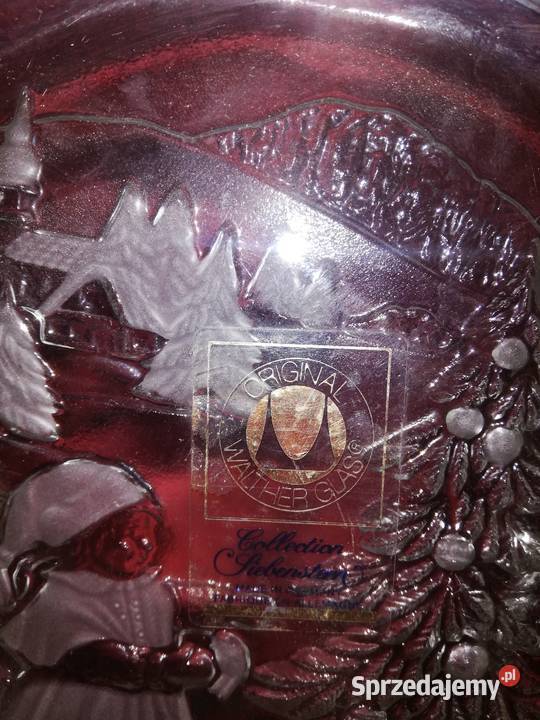 talerz Walther Glas łódzkie Chorzew