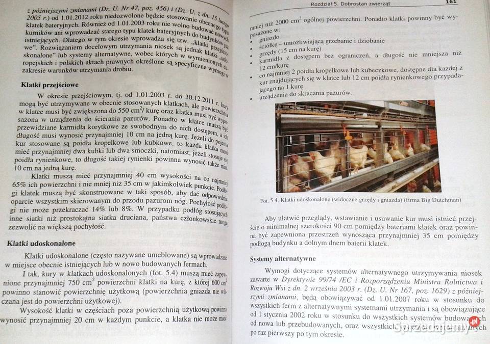 Higiena i dobrostan zwierząt gospodarskich Roman Chełm