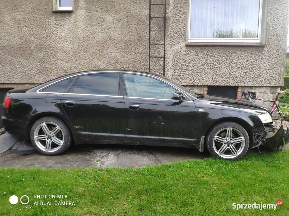 Audi A6 C6 uszkodzony dolnośląskie Siechnice sprzedam
