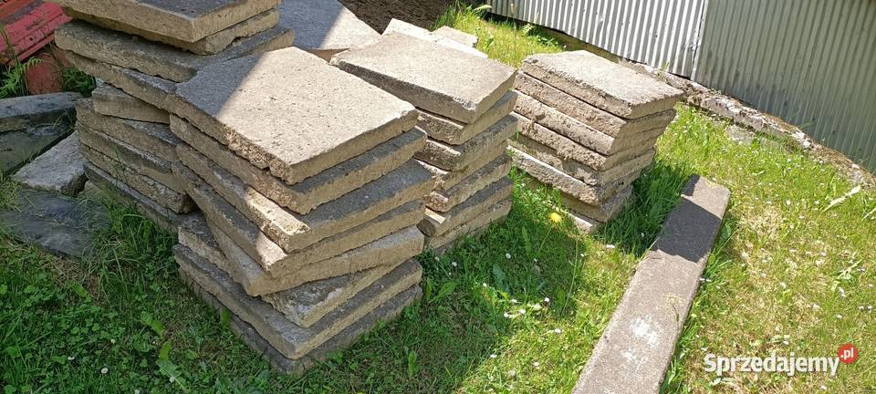 płyty chodnikowe drogowe ogrodowe podjazd Dom i Ogród Walowa Góra sprzedam