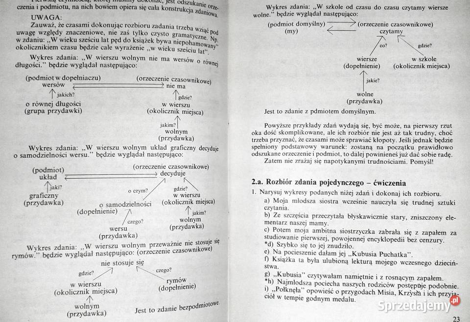 Nie bój się składni kl 78 Hanna Diduszko B Rok wydania 1993 Chełm