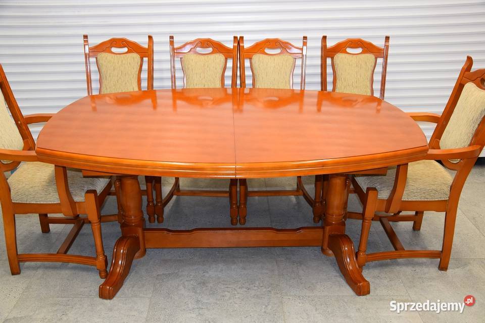 stół rozkładany i10 krzeseł warmińsko-mazurskie Olsztyn sprzedam