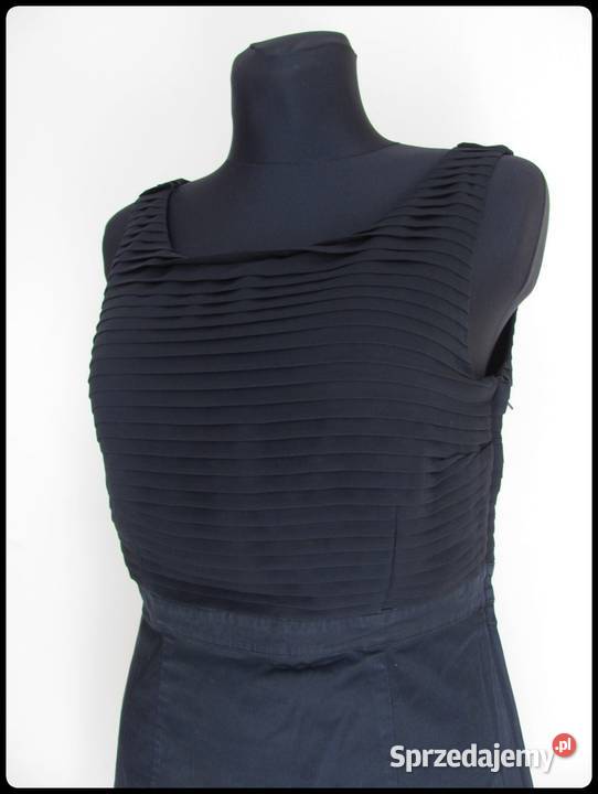 Sukienka biurowa klasyczna mała czarna HM H&M Płock