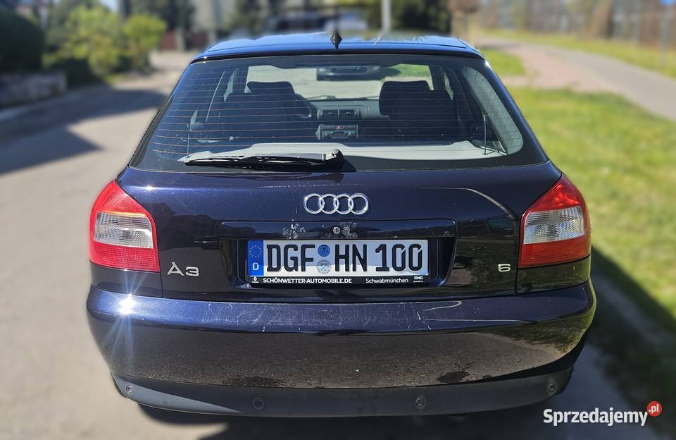 Audi A3 Klima 16 Benzyna przebieg 146 nieuszkodzony Częstochowa