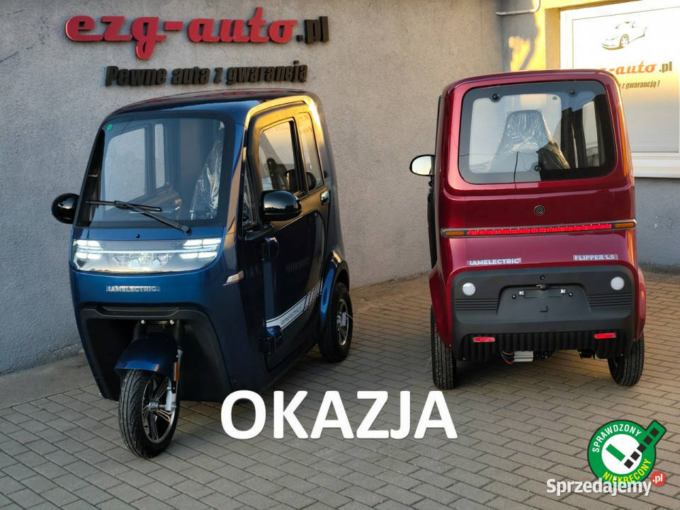 Iamelectric ARIEL FLIPER skuter elektryczny 2 łódzkie Zgierz