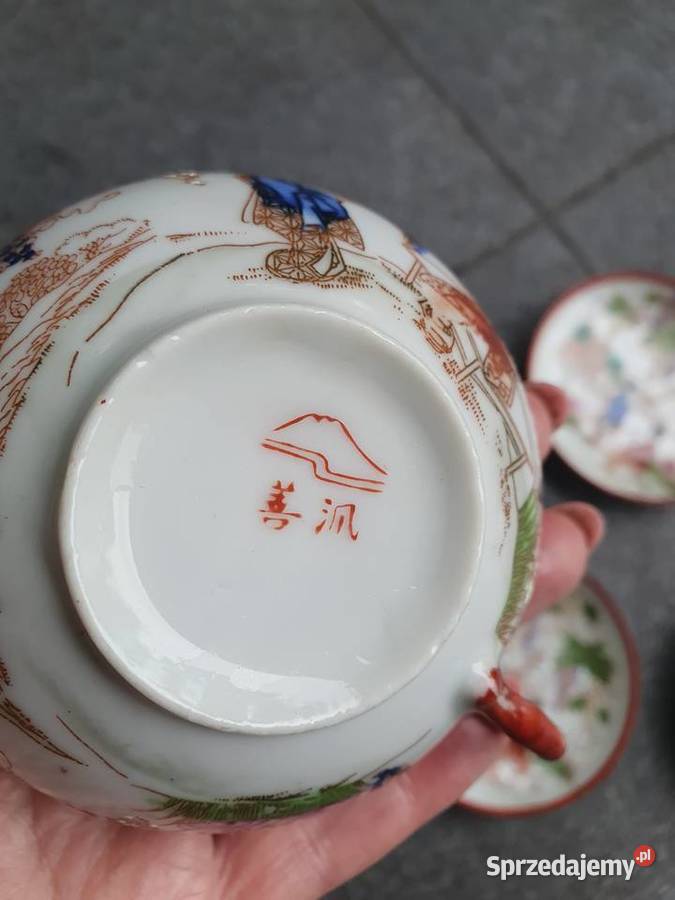 4 japońskie filiżanki Myszków