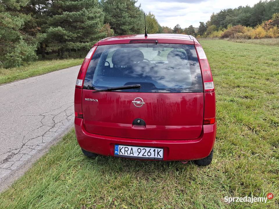 Opel Meriva 14 benzyna 262000km małopolskie Olkusz