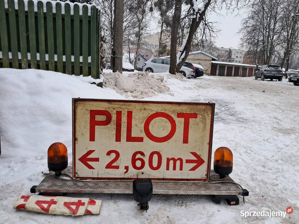 Tablica pilot na relingi belki regulowane lampy podlaskie Białystok