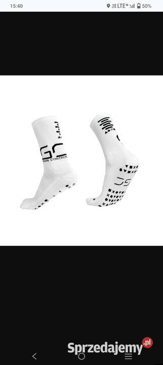 Skarpety piłkarskie antypoślizgowe Gain Control Kwidzyn