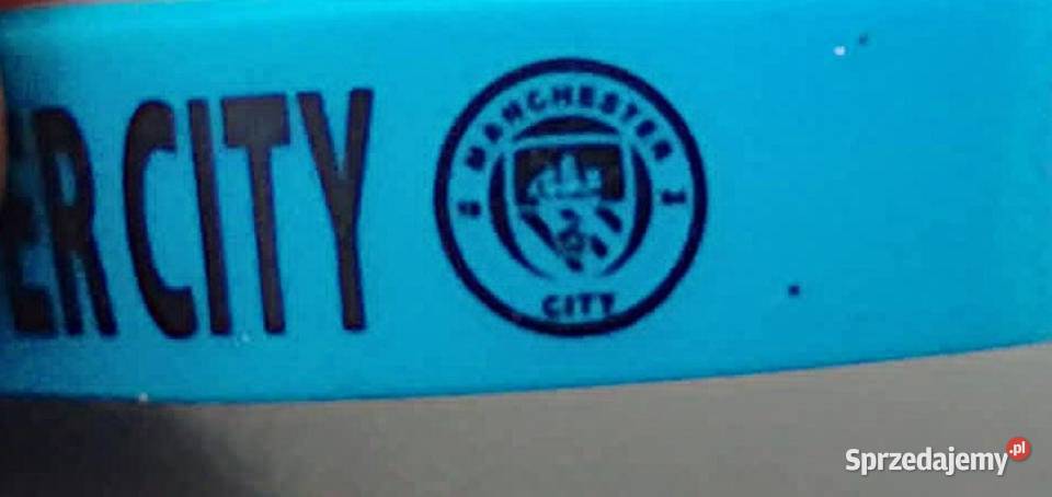 MANCHESTER CITY Opaska silikon Gadżet kibica zachodniopomorskie Rewal sprzedam