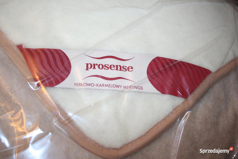 nowej pościeli wełnianej PROSENSE PERŁOWO KARME pomorskie Gdańsk