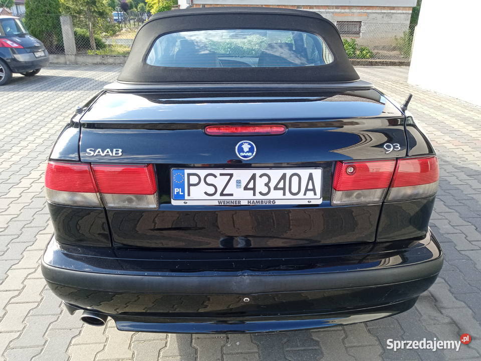 SAAB 93 CABRIO 150 AUTOMAT Zarejestrowany w Polsce Wronki