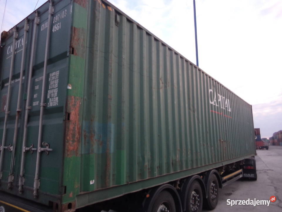 Kontener morskimagazynowy 40 HC cargo worthy Częstochowa