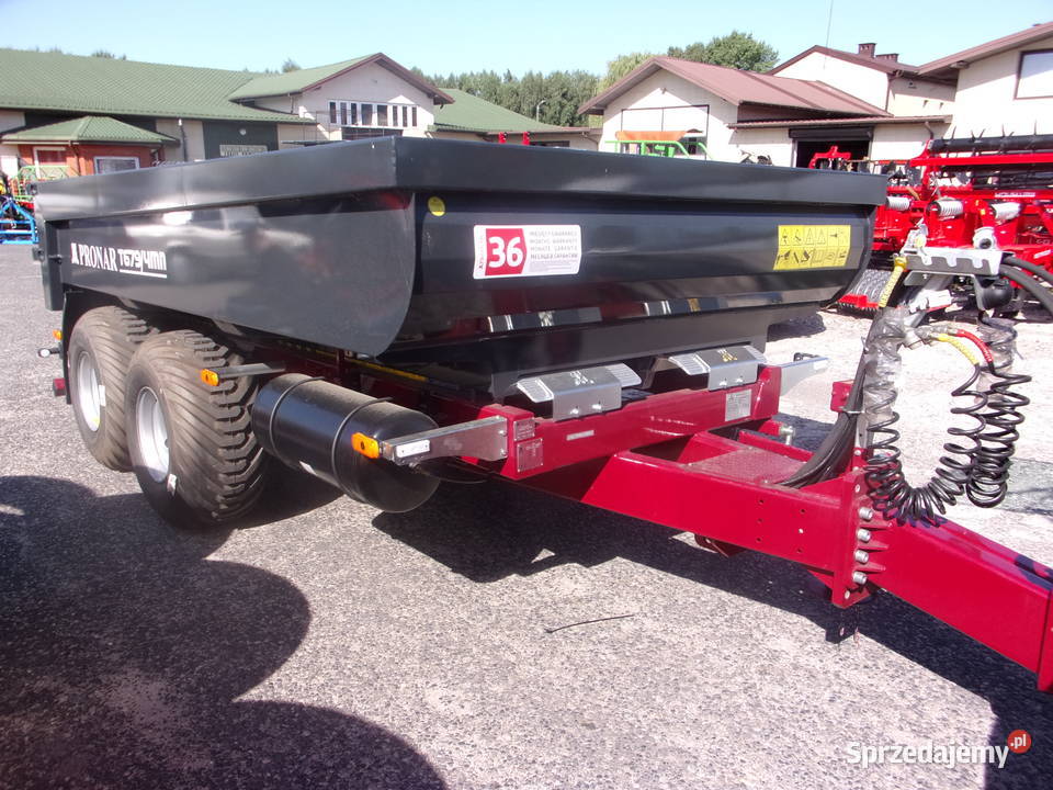 Przyczepa budowlana z najazdami resor T6794MN nieuszkodzony Opoczno