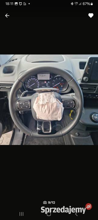 Citron Berlingo Automat 108tyskm z Niemiec 21r Dobrzyca