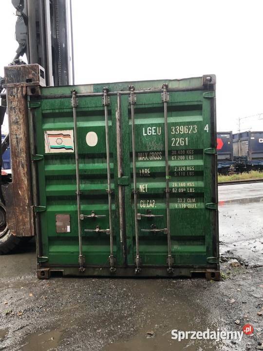 Kontener morski magazynowy 20DV 6 metrowy Rumia