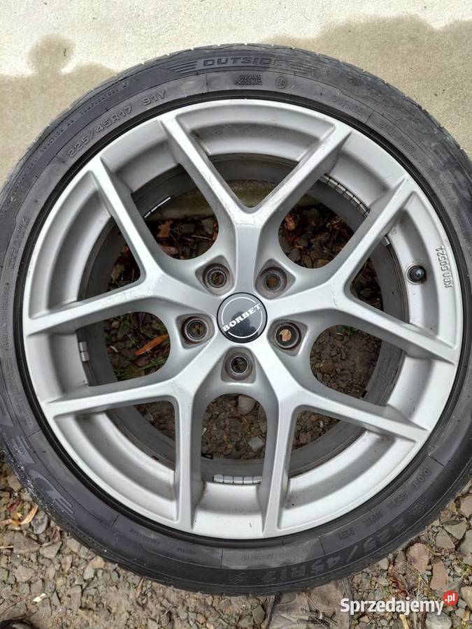 Alufelgi borbet 17 5x112 et45 aluminiowe Felgi Czudowice