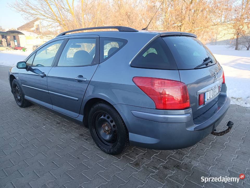 Peugeot 407 20 benzyna gaz Sekwencja 2006r 285400km Lublin