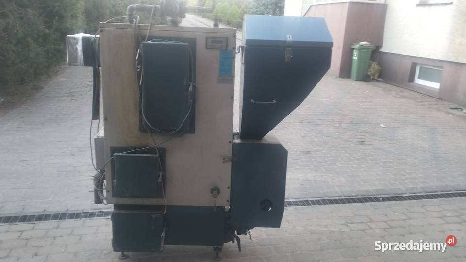 Kocioł z podajnikiem tłokowym 19kw Kalisz sprzedam