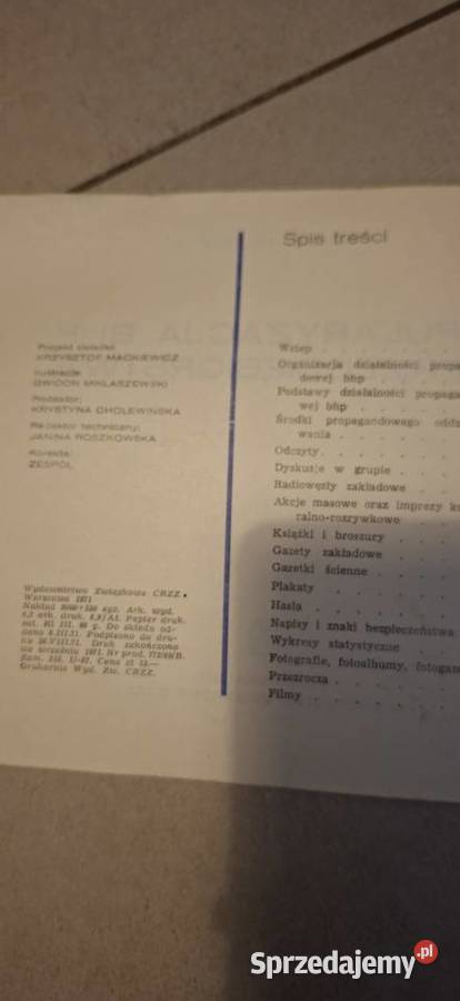 Popularyzacja BHP w przedsiębiorstwie wydanie wielkopolskie Łęczyca