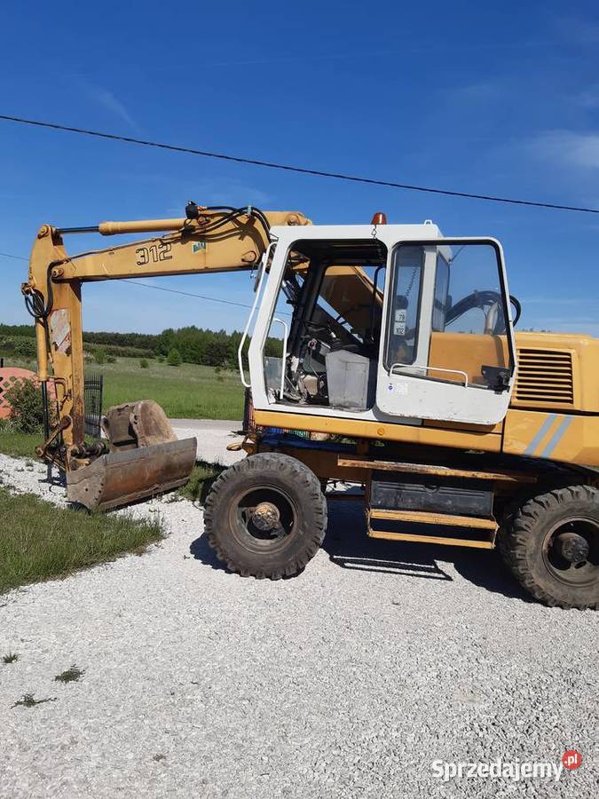 Koparka liebher 312 Rok produkcji 1994 małopolskie Piwniczna-Zdrój