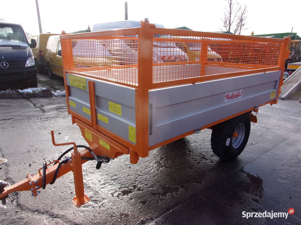 Przyczepa jednoosiowa komunalna Kubota WTP1W0 łódzkie Opoczno
