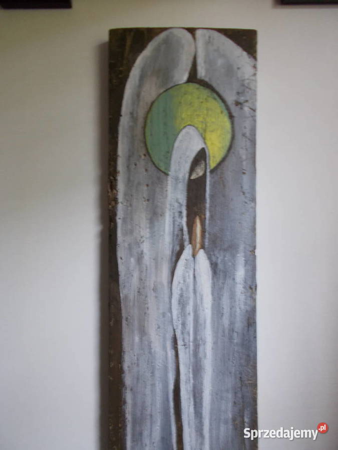 Twój AniołAkryl na Starej Desce Malarstwo zachodniopomorskie Szczecin