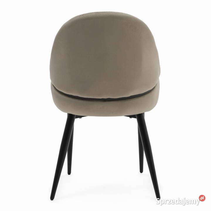 Krzesło Tapicerowane Bergamo Ciemnobeżowe Tarchały Małe sprzedam