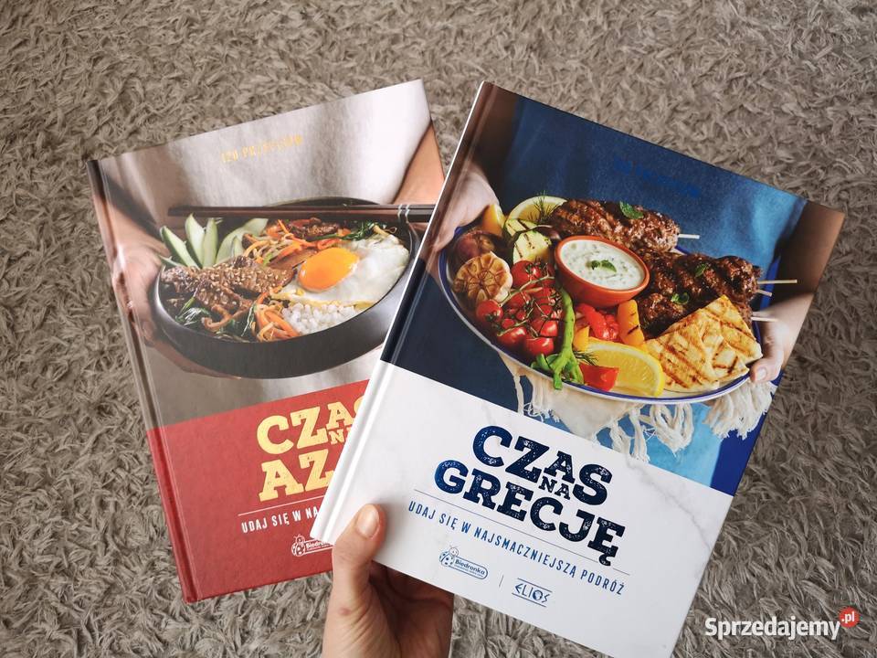 Książka ilustrowana z przepisami Czas na Grecję Rok wydania 2021 Pozostałe