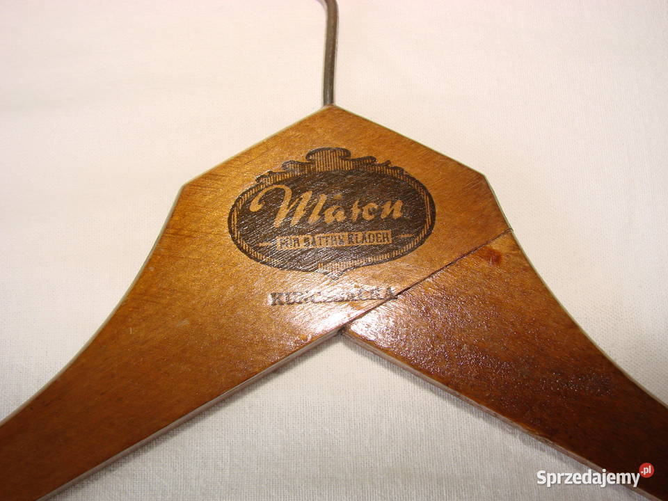 stary drewniany szwedzki wieszak Pruszcz Gdański